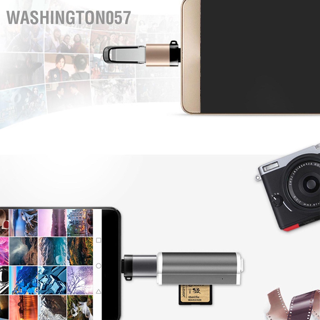 Đầu Nối OTG Type C Sang USB 3.0 Cho Điện Thoại / Bàn Phím / Chuột