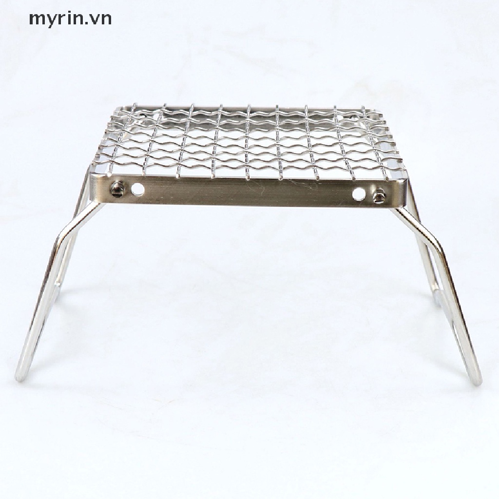 Vỉ Nướng BBQ Bằng Thép Không Gỉ Có Thể Gấp Gọn Tiện Dụng