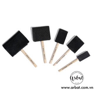 Cọ xốp vẽ acrylic, sơn, dung môi Renesans