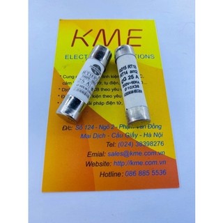 Cầu chì sứ 10x38mm 25a 380v
