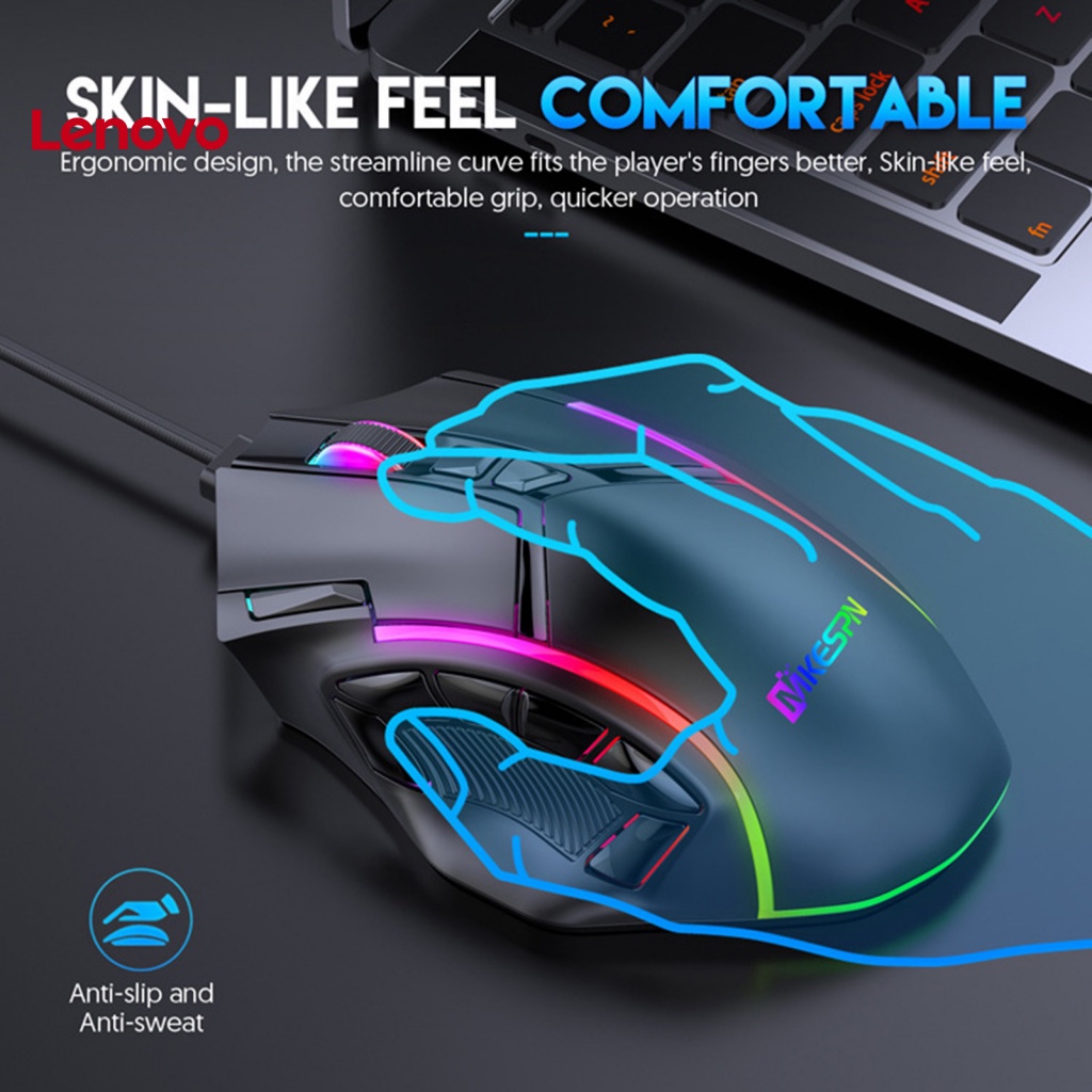 Chuột Chơi Game 12800DPI 12 Nút 13 Chế Độ Đèn RGB