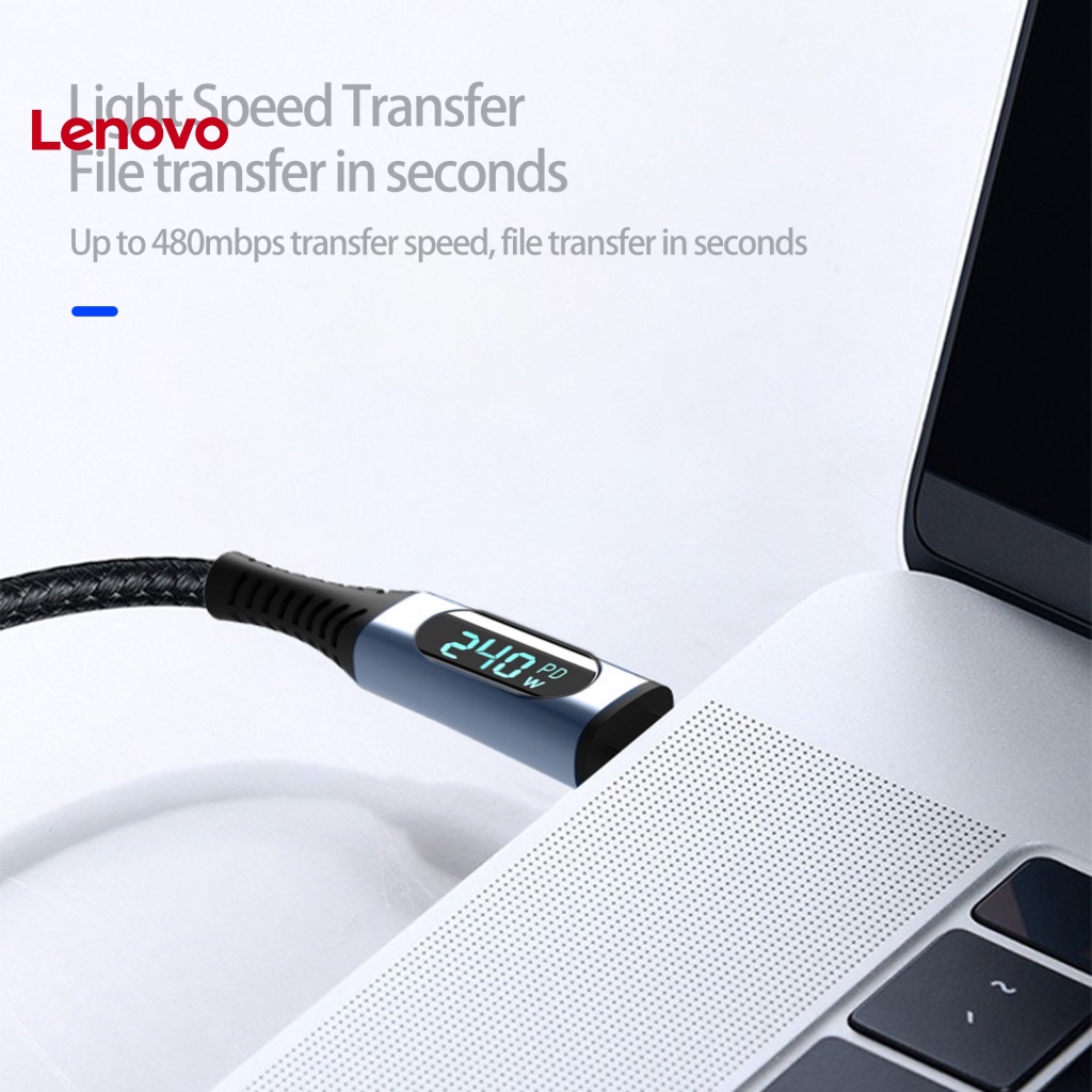 Dây Cáp Sạc Nhanh 240W 40Gbps 8K60Hz Thân Thiện Với Môi Trường Type-C