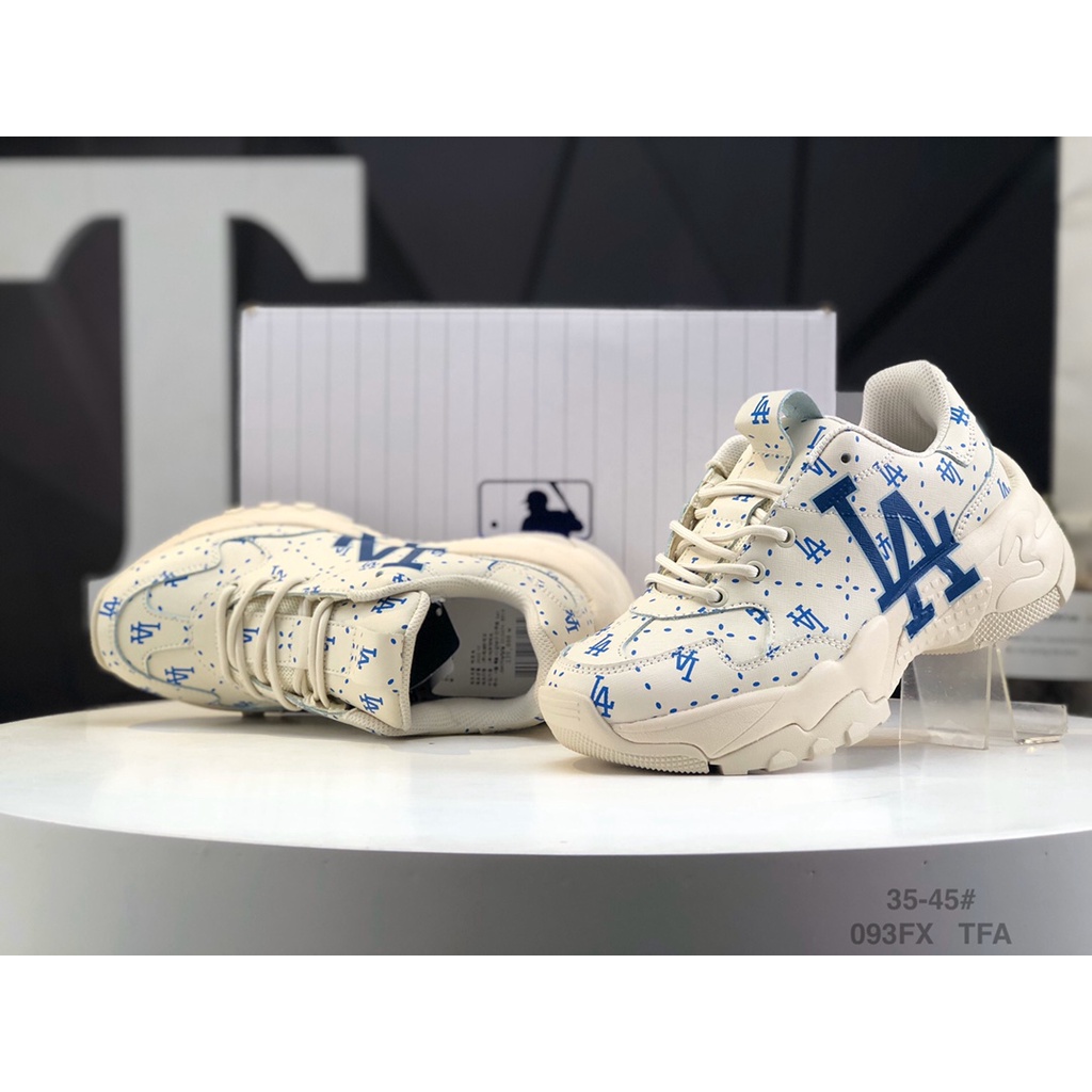 Giày Thể Thao MLB Big Ball Đế Dày 3ASHMS13N  35-45 Thời Trang Unisex