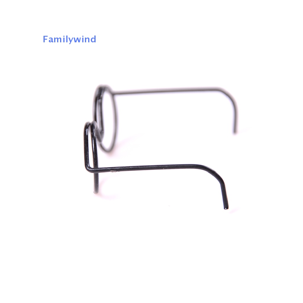 Set 2 Mắt Kính Gọng Tròn Cho Búp Bê BJD 1 / 6 30cm