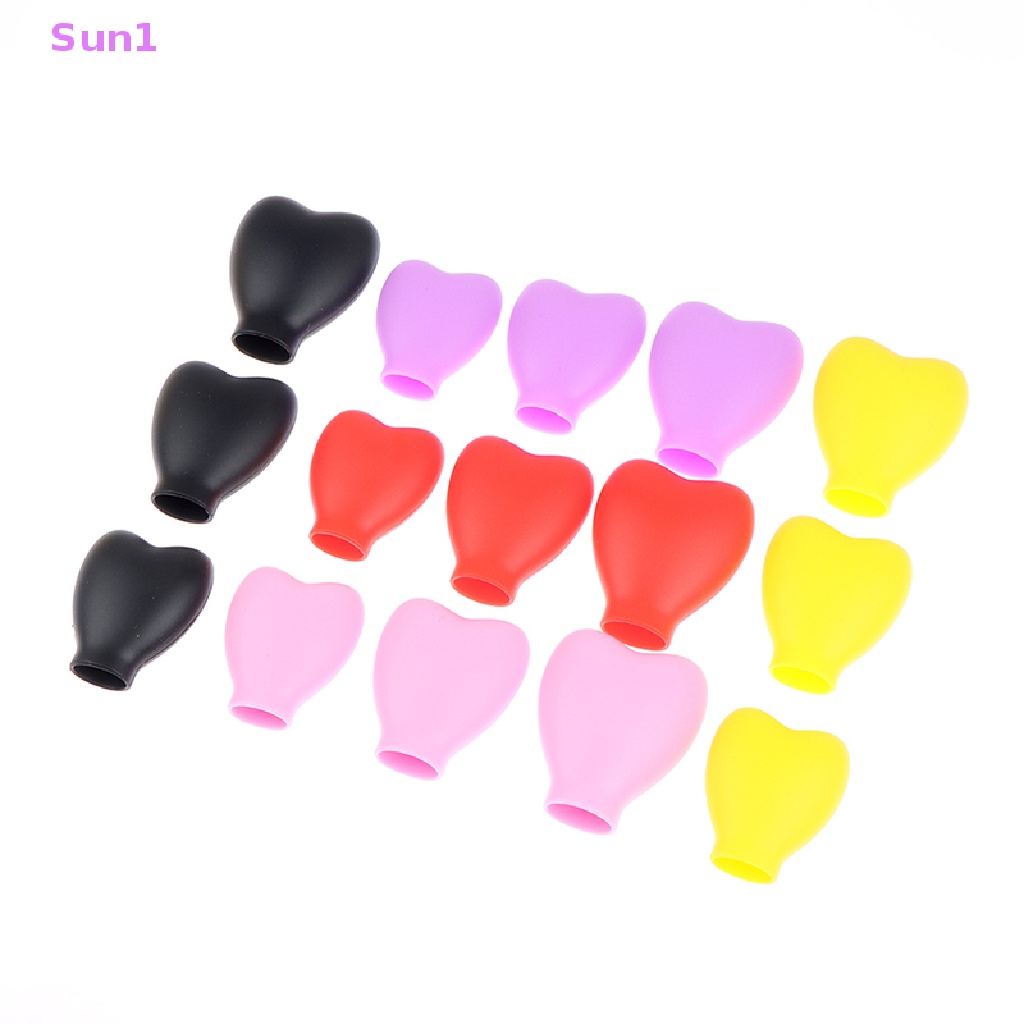 Set 3 Hộp Silicone Đựng Cọ Trang Điểm Chống Bụi Tiện Dụng