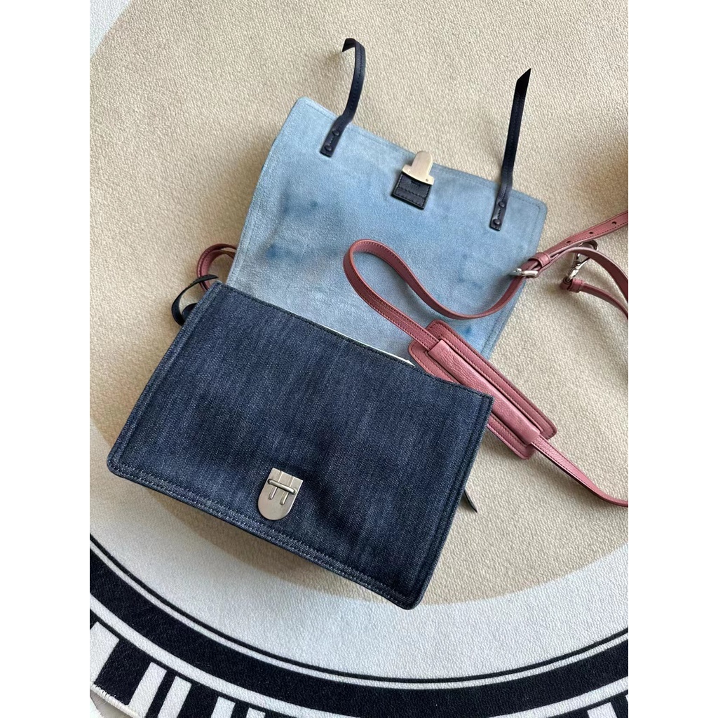 Túi Denim Đeo Chéo Phong Cách Retro Thời Trang Mới 2023 Dành Cho Nữ