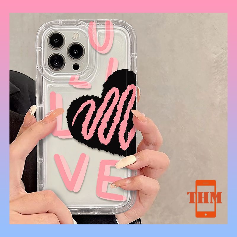 ốp lưng iphone Chữ cái tiếng Anh, túi khí, vỏ mềm trong suốt chống rơi Cho Iphone 6 / 6S / 6splus / se / 7 / 7plus / 8 / 8plus / X / xs / xsmax / 11 / 12 / 13 / 14 / Plus / Pro / Pro Max-711