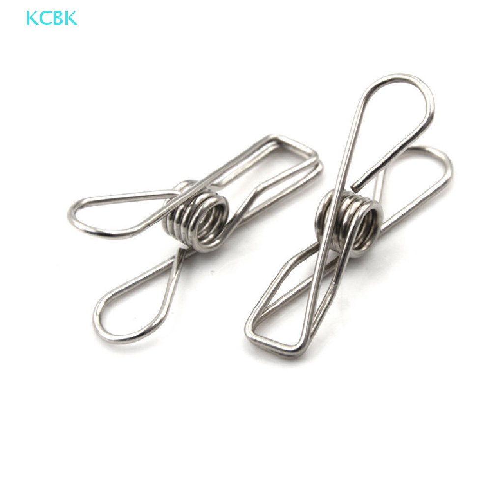 Set 10 Kẹp Treo Quần Áo Bằng Thép Không Gỉ Chất Lượng Cao Set 20 Kẹp Treo Quần Áo Bằng Thép Không Gỉ Set 20 / 20 Kẹp Quần Áo Bằng Thép Không Gỉ Chất Lượng Cao