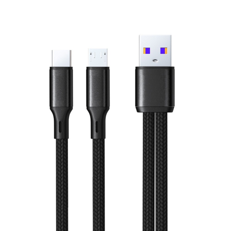 Dây Cáp Sạc USB Loại C 2 Trong 1 Siêu Bền Tiện Dụng