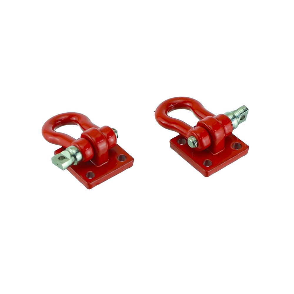 Bộ Dây Xích Kèm Móc Dành Cho Xe Đồ Chơi 1 / 10 RC AXIAL SCX10 Traxxas TRX4 Defender RC4WD D90 1 / 18 TRX4M Bronco Tamiya