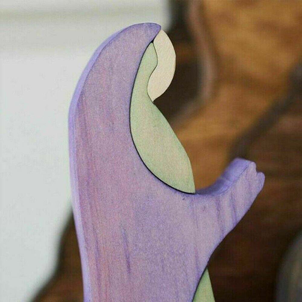 Easter Wooden Nativity Resurrection Scene Wooden Decor Cross Home Ornament