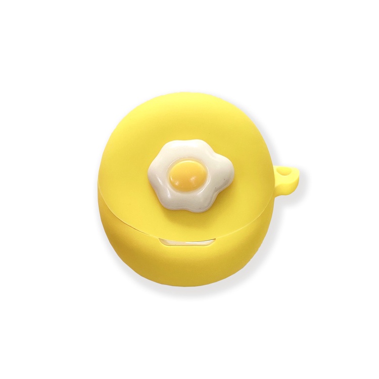 OPPO Enco Air 3 Case Bluetooth Headset Air3 Wireless Silicone Protective Cute Cartoon Egg Yolk EncoAir3 Soft