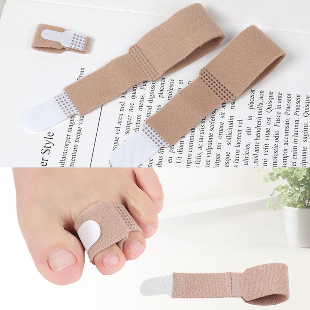 Set 6 Dụng Cụ Tách Ngón Chân Bằng Nylon Thoáng Khí Bảo Vệ Chân Có Thể Giặt Và Tái Sử Dụng