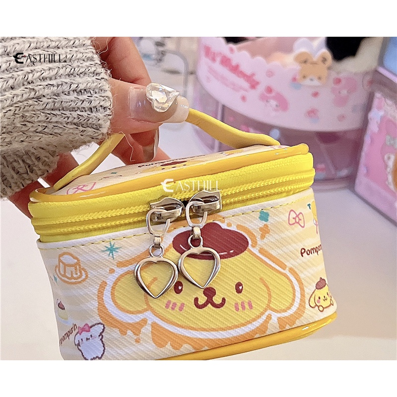 Ví Đựng Tiền Xu Mini Bằng PU Hình Mèo Cinnamoroll Kuromi KT Dễ Thương