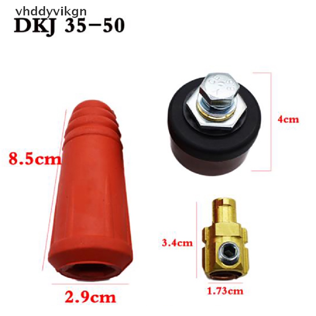 Đầu Nối Nhanh VHDD DKJ 10-25 35-50 Chuyên Dụng Cho Máy Hàn