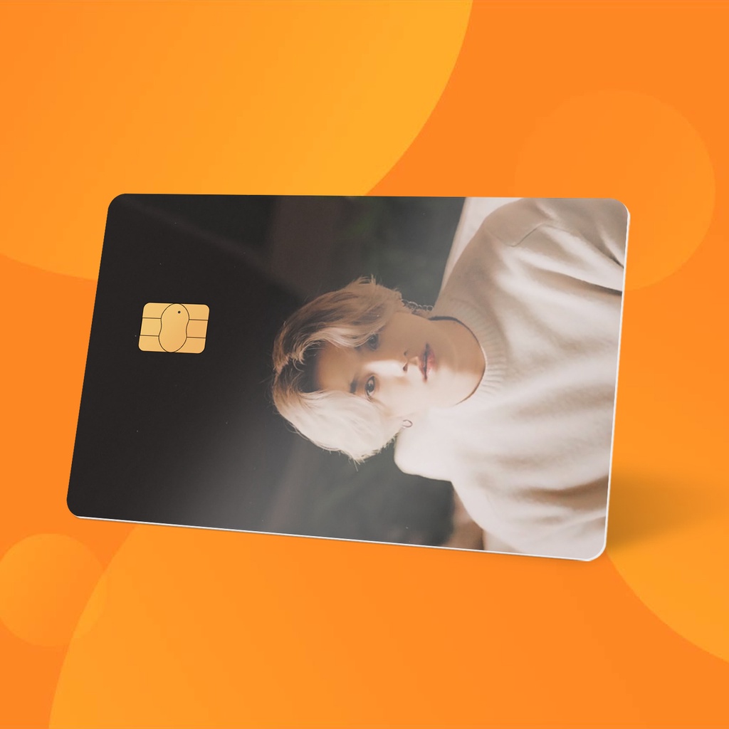 Miếng Dán Thẻ Card JUNGKOOK BTS #4| SKIN ATM, Thẻ Chung Cư Trang Trí - Chất Liệu Decal Vinyl Chống Nước