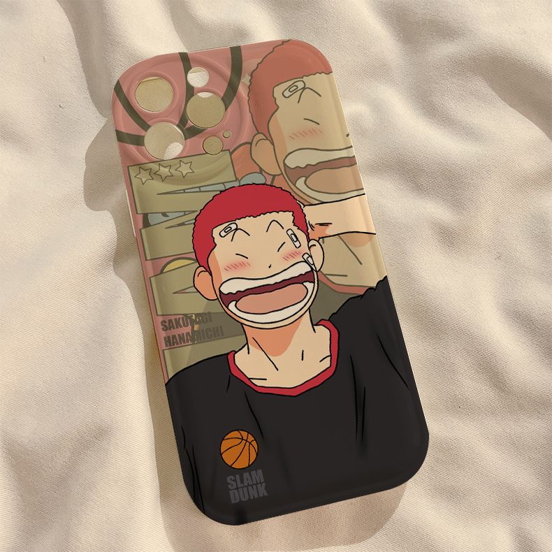 Ốp Điện Thoại In Hoạt Hình Slam Dunk Cho Iphone 11promax 14promax 12 6S / 7 / 8plus xr / xsmax 13promax