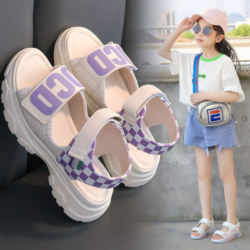 Giày Sandal Đế Mềm Thời Trang Mùa Hè Dành Cho Bé Gái