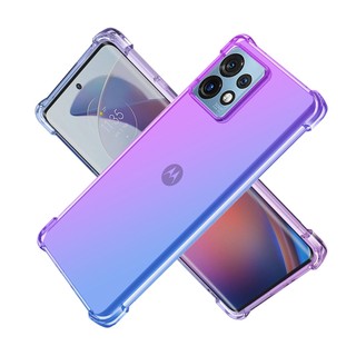 Ốp Điện Thoại Silicon Màu Gradient Siêu Mỏng Cho MOTO G Stylus 5G 2023 E13 G23 E32 X40 Motorola ThinkPhone 5G Edge 40 Pro