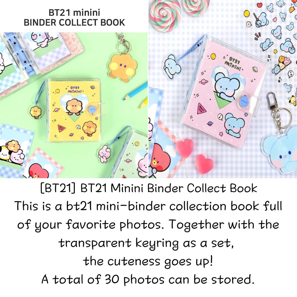 Sách Sưu Tầm Mini BT21   - 7 Màu
