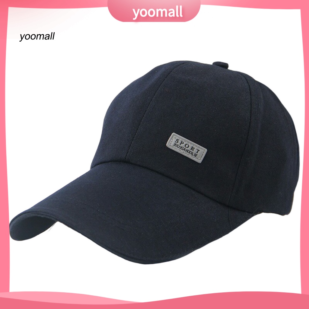 / Yo / Phụ Kiện Mũ Lưỡi Trai Thể Thao Chống Nắng Nhẹ Vành Mở Rộng Đơn Giản Hóa Trang