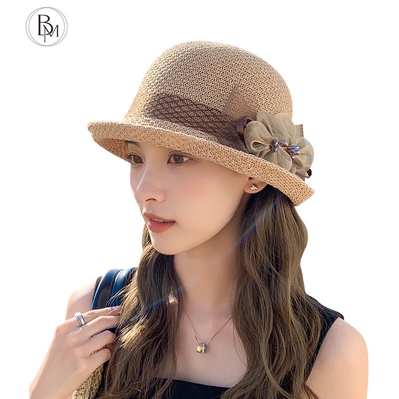 Mũ Dệt Kim Thoáng Khí Thời Trang Mới Cho Nữ