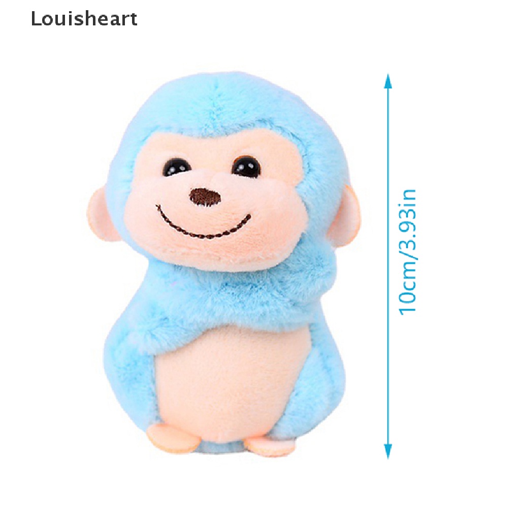 Louisheart Móc Khóa Hình Khỉ Nhồi Bông Đáng Yêu