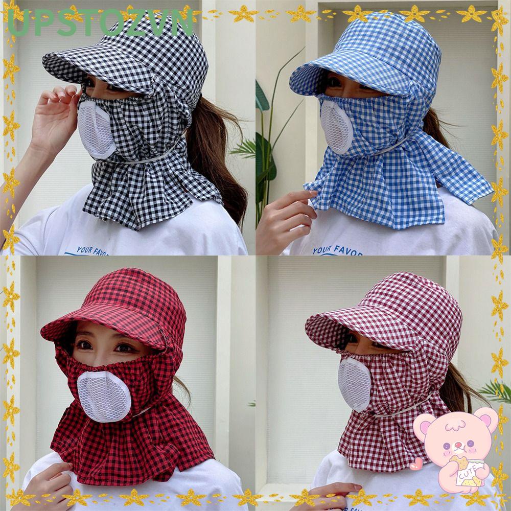 UPSTOPZ Mũ Chống Nắng Kèm Tấm Che Mặt Và Cổ Tiện Dụng/Mũ Chống Nắng Kèm Tấm Che Mặt Và Cổ Tiện Dụng Khi Đi Câu Cá / Leo Núi