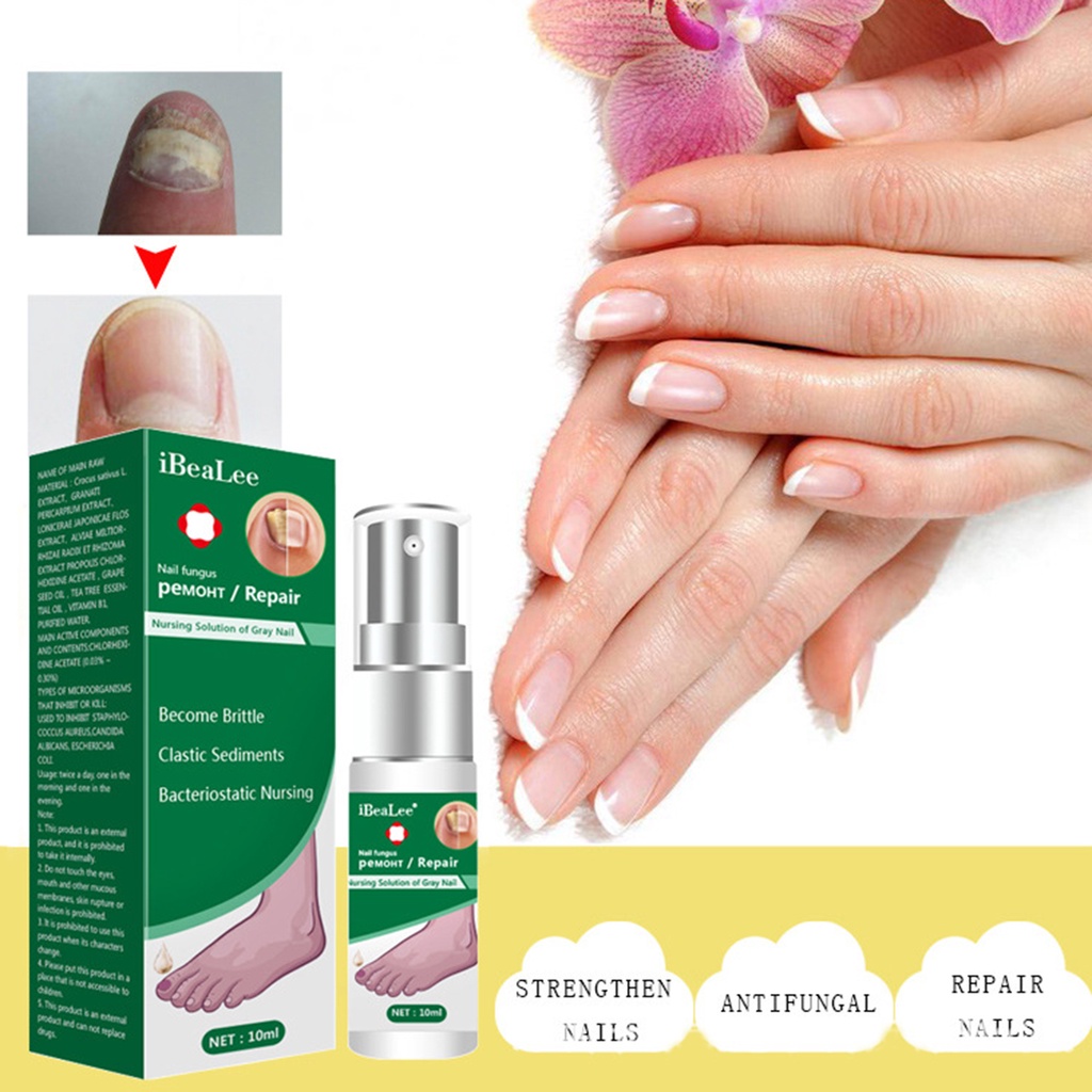 Dung Dịch Dưỡng Móng Kháng Khuẩn 10ml Dễ Sử Dụng