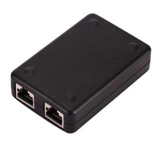 Mini 2 Cổng Rj45 Lan Hub Network Switch Box Máy Tính Ethernet Internet Adapter Rj45 Splitter Switch