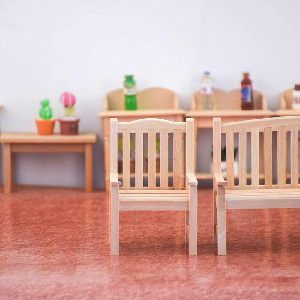 Bàn Gỗ 5 Kiểu Tỉ Lệ 1 / 12 Cho Nhà Búp Bê