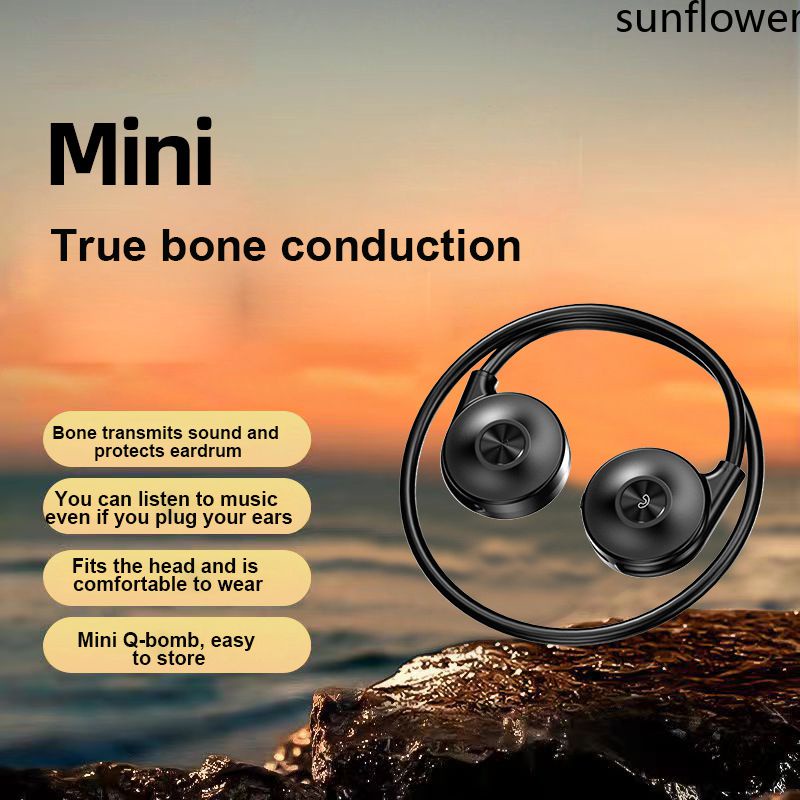 Tai Nghe Bluetooth M1s Loa Tạo Dao Động Âm Thanh Nổi Xương Tai M1 Nâng Cấp Mới 2023-Sun. Vn