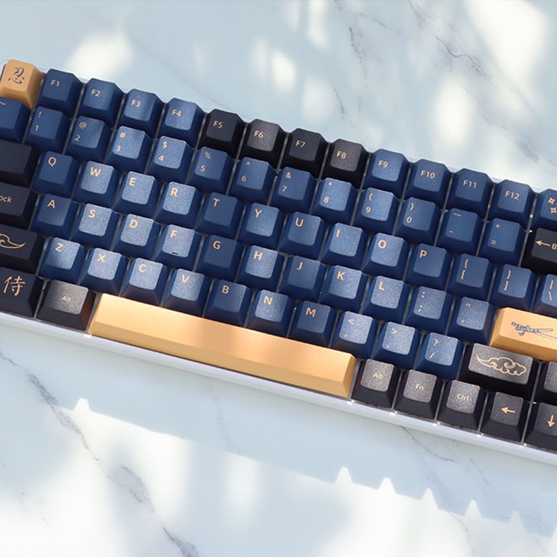 Nắp Đậy Bàn Phím Cơ Samurai 139 Phím PBT Dành Cho 61 64 68 87 104