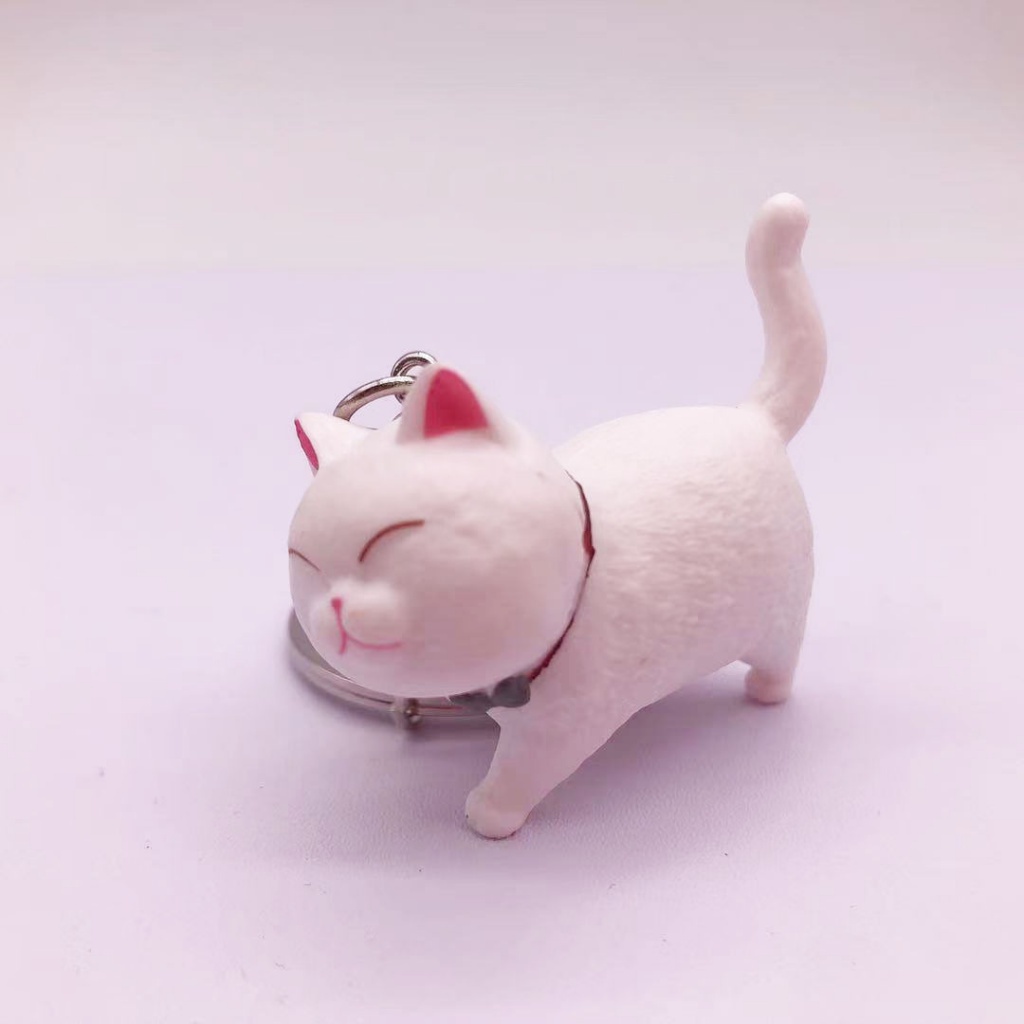 Cute cat Keychains Cute Keychain Car Key Chains Kawaii Anime Toys Kids Christmas Gift