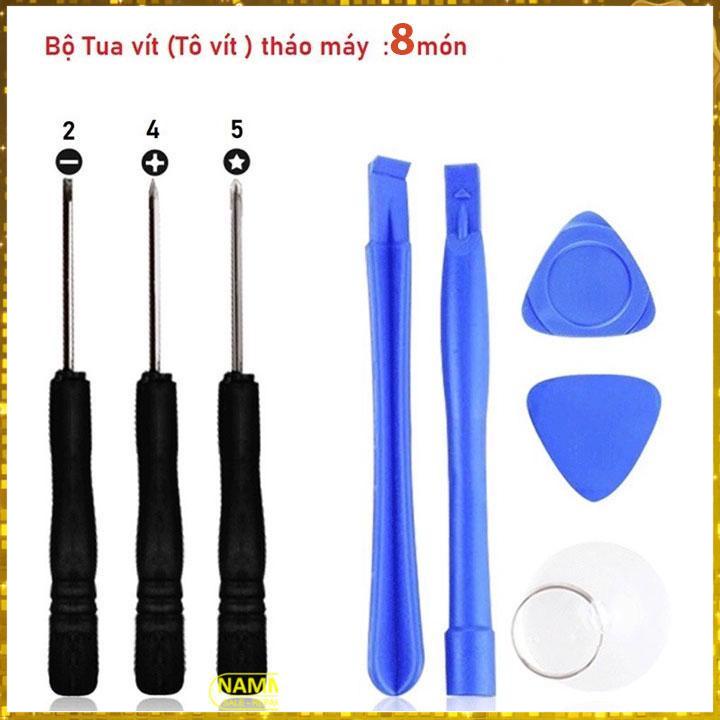 Tool Mở Điện Thoại Tua Vít bộ Iphone-Samsung-Android 8 dụng cụ đa năng nhiều cạnh giá rẻ