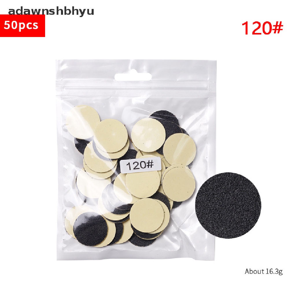 Set 50 Giấy Nhám 25mm Thay Thế Cho Máy Mài Móng Chân