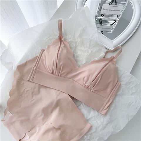 Áo Lót Cotton Không Đường May Nâng Ngực Quyến Rũ Cho Nữ