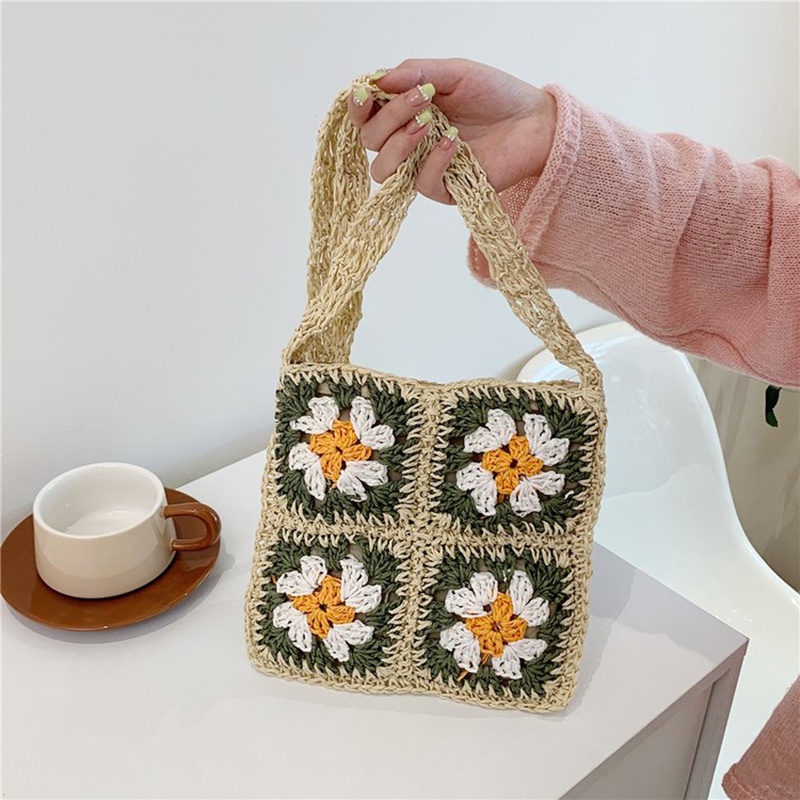 Túi Xách Nữ Đeo Vai Họa Tiết Hoa Thời Trang