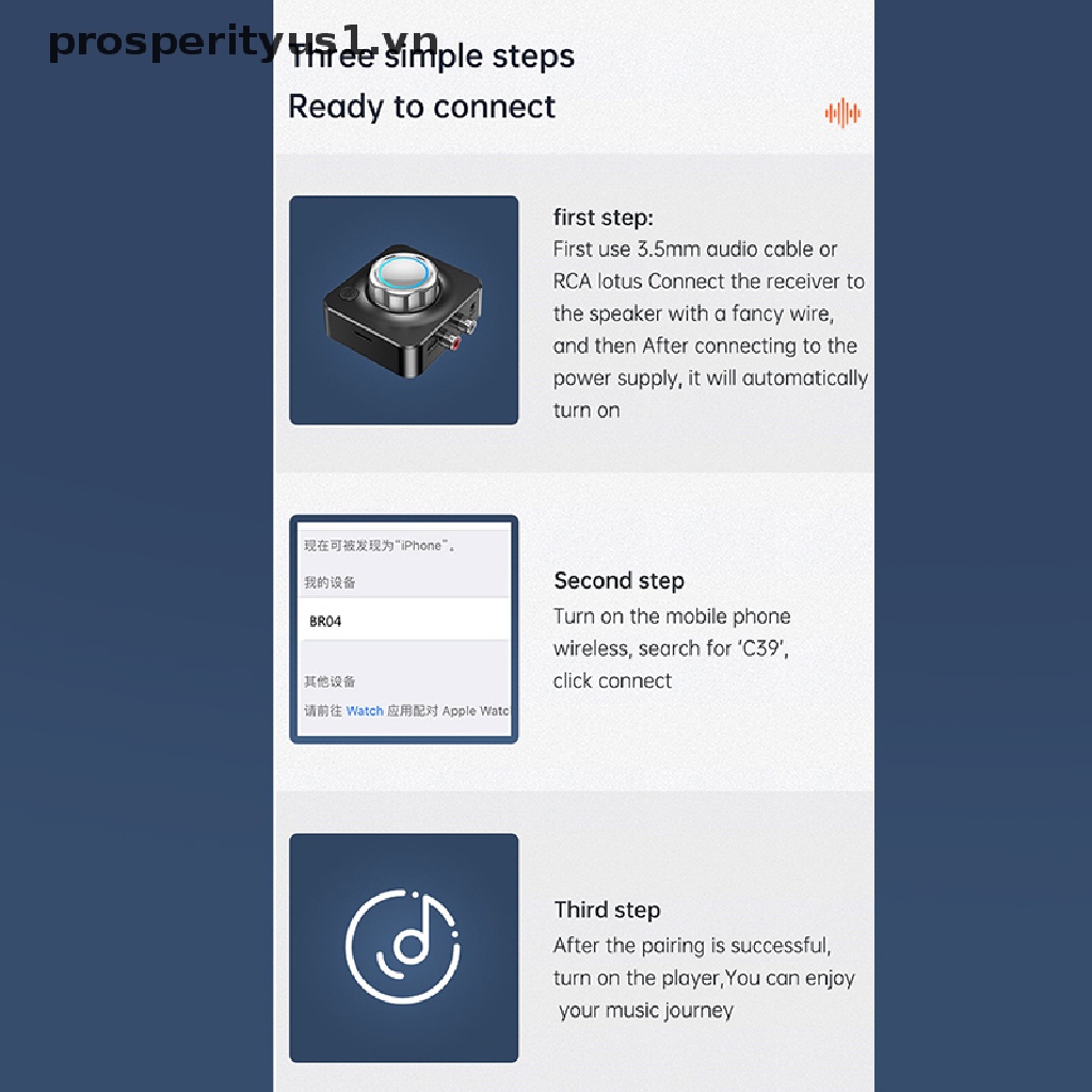 Bộ Thu Âm Thanh Bluetooth 5.0 Không Dây 3D Hỗ Trợ Thẻ TF RCA 3.5mm 3.5 AUX Cho Loa Xe Hơi