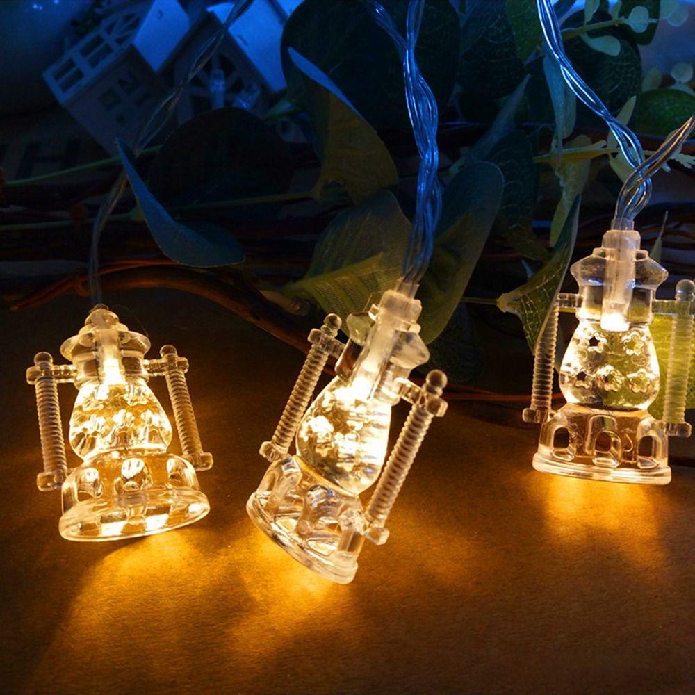 YVE Dây Đèn LED 10 Bóng Dài 2m Trang Trí Lễ Hội