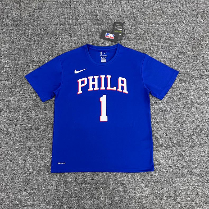 Áo Thun Bóng Rổ Tay Ngắn In Số 76 Người Chất Liệu Nhanh Khô Cao Cấp