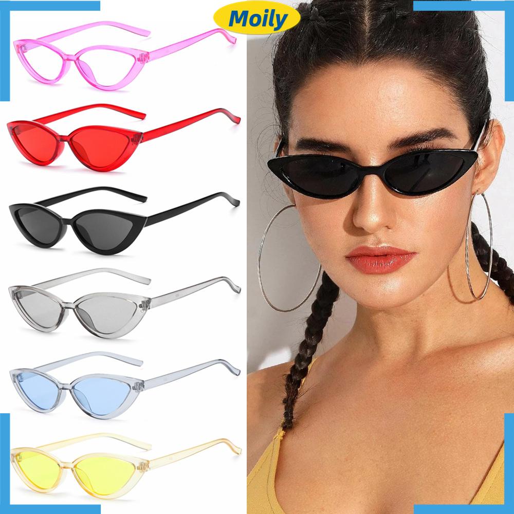 Kính Râm Thời Trang Nữ Chống Tia Uv400 Kiểu Dáng Retro Mùa Hè