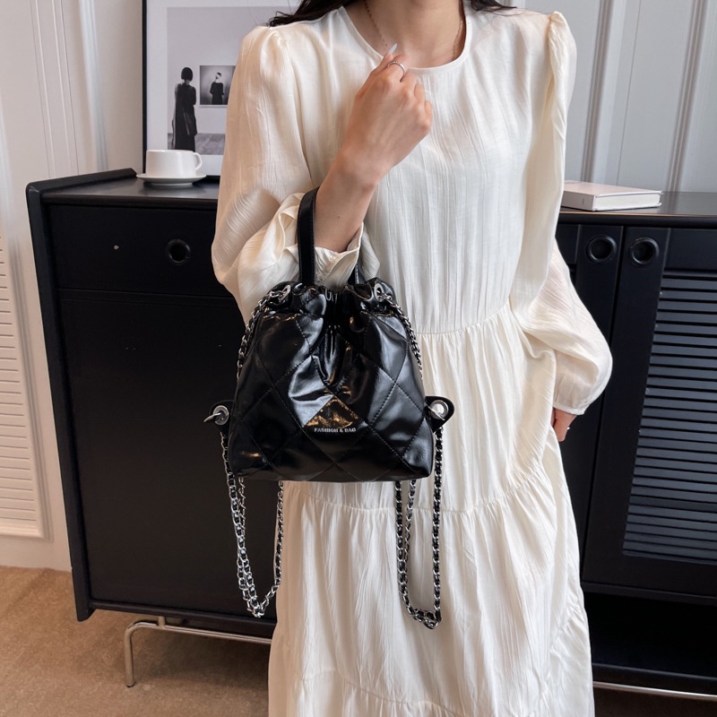 Túi Đeo Chéo Thiết Kế Nhỏ Nhắn Phong Cách Pháp Thời Trang Xuân Hè Trẻ Trung Cho Nữ