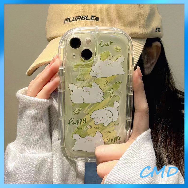 ốp lưng iphone Điện Thoại xà phòng thỏ phong cách ins, túi khí trong suốt, vỏ mềm Cho Iphone 6 / 6S / 6splus / se / 7 / 7plus / 8 / 8plus / X / xs / xsmax / 11 / 12 / 13 / 14 / plus / pro / pro max-407