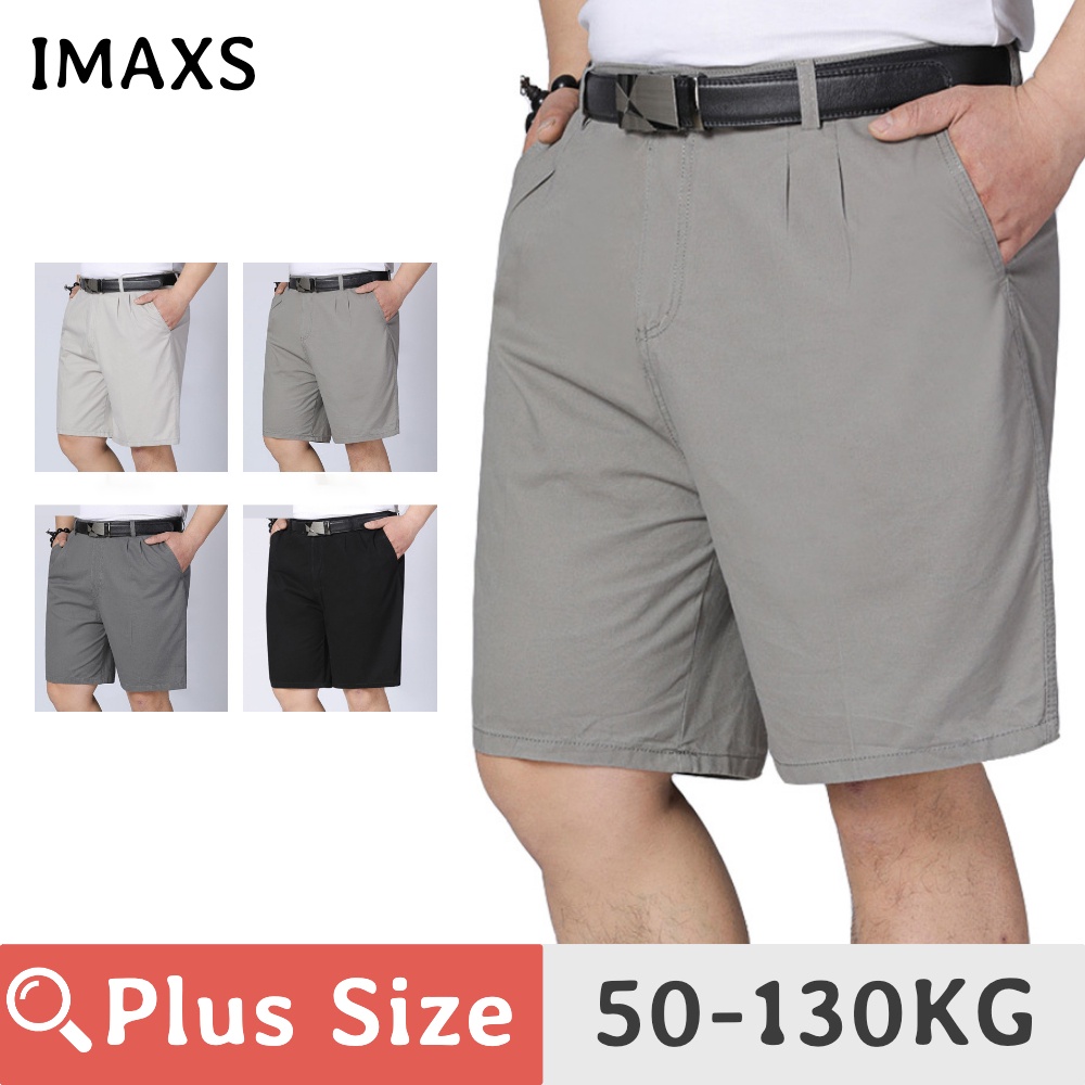 Quần Short Dáng Rộng Chất Liệu Cotton Mỏng Có SIZE Lớn 50-130kg Thời Trang Mùa Hè Cho Nam Giớ