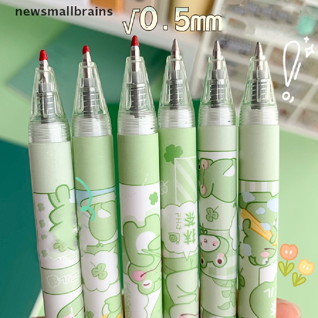 Set 6 bút bi ngòi 0.5mm dễ thương xinh xắn