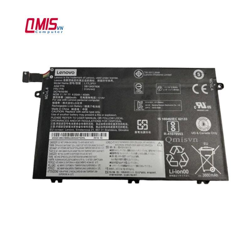 Pin laptop Lenovo ThinkPad E480 E580 E485 E585 E490 E590 E495 E595, Thinkpad E14 E15 L17M3P51 L17M3P