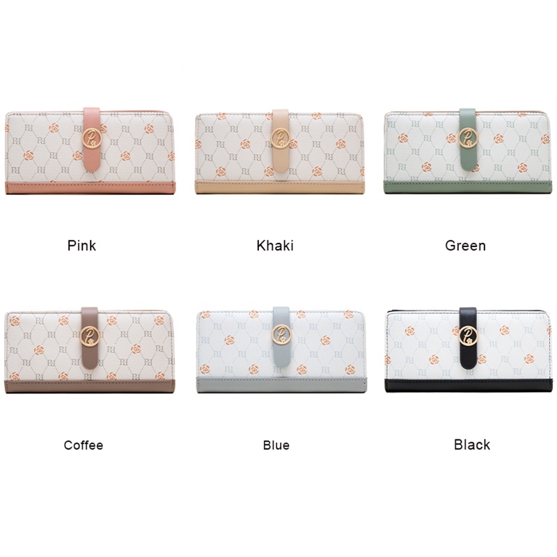 Ví Nữ Dài Thời Trang Có Khóa Kéo