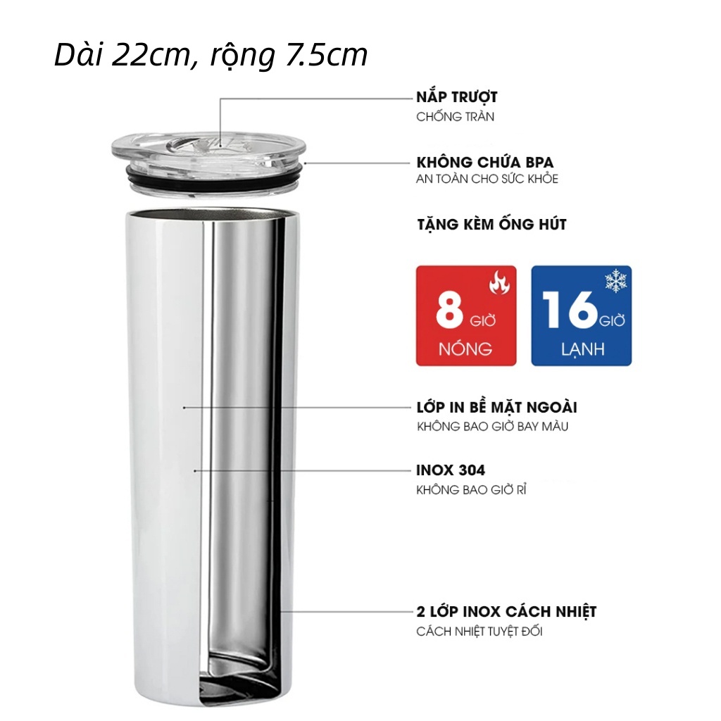 Bình Nước Gấu Dâu Lotso Giữ Nhiệt - Ly Giữ Nhiệt Gấu Dâu Lotso - Bình Giữ Nhiệt Gấu Dâu Lotso - 600ml - Inox 304