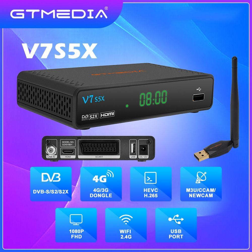 Đầu Thu Phát TV Vệ Tinh MAYSHOW Kết Nối Wifi Full HD 1080P Gt Media V7S5X